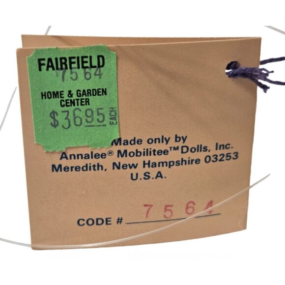 Annalee Dolls Vintage Christmas Mobilitee #7564 White Fairy Girl on Stand - NWT - Picture 5 of 7